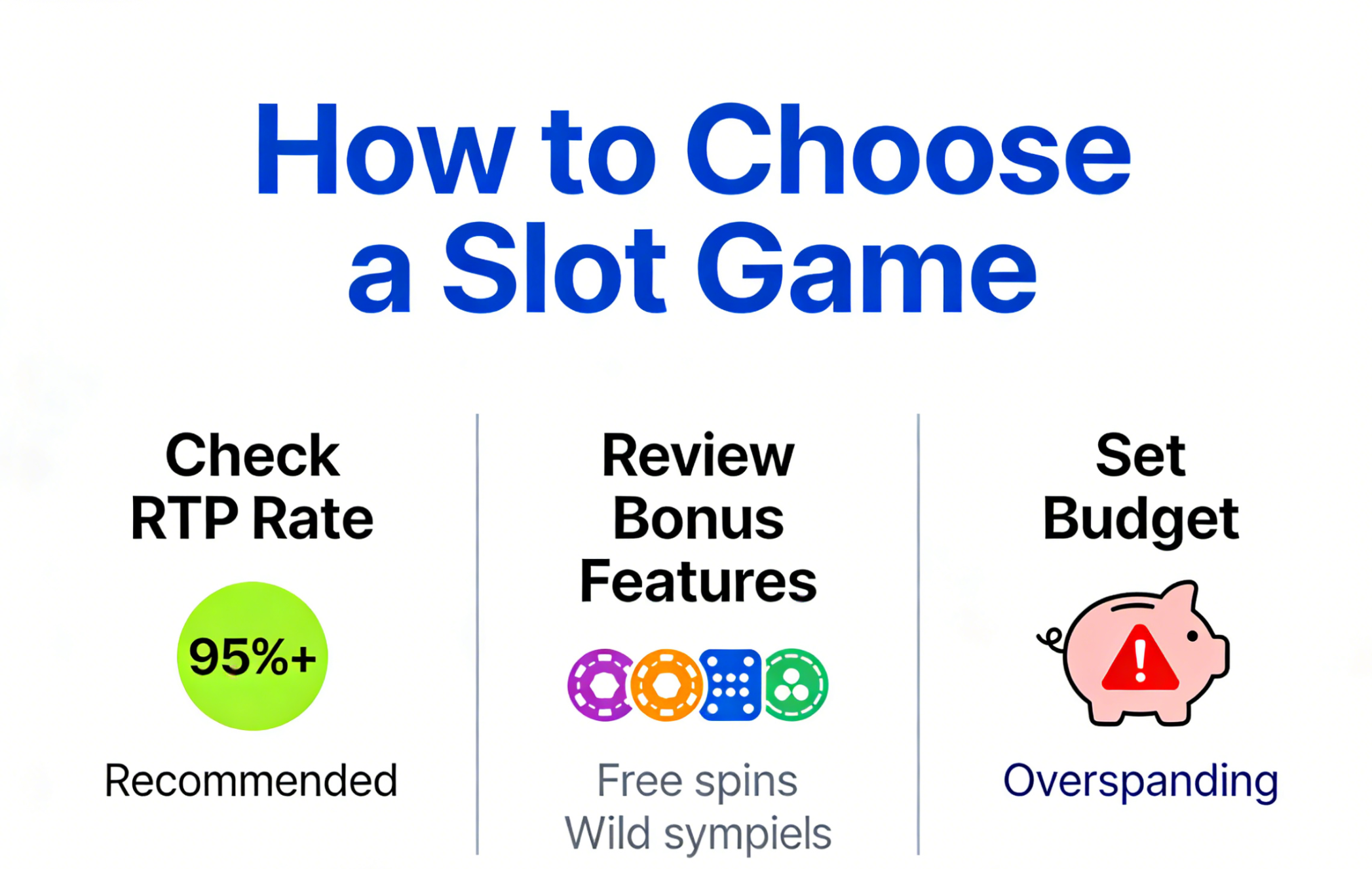 how to choose a slot game
